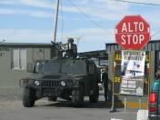Military Checkpoint in Juarez